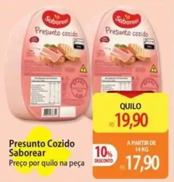 Atacadão Presunto cozido Saborear oferta