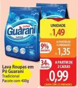 Atacadão Lava Roupas em Pó Guarani Tradicional oferta