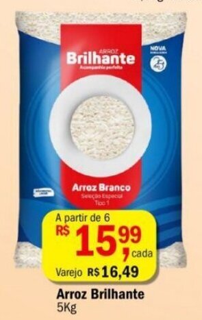 Ultrabox Arroz Brilhante 5kg oferta