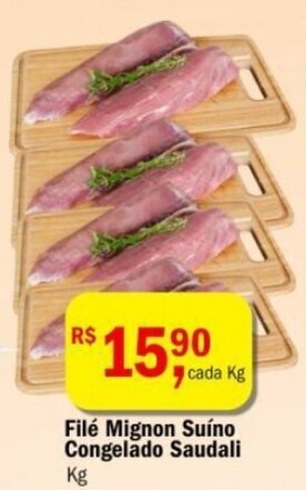 Ultrabox File Mignon Suino congelado Saudali 1kg oferta