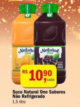 Suco Natural One Sabores Nao Refrigerado 1.5L