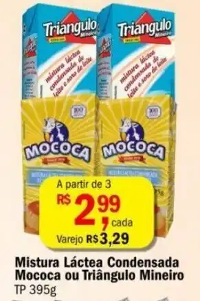 Ultrabox Mistura lactea Condensada Mococa ou Triangulo Mineiro 395g oferta