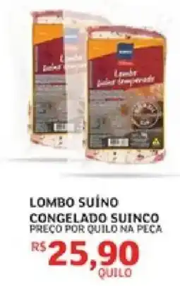 Assaí Atacadista Lombo suíno congelado suinco oferta