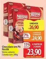 Atacadão Nestlé - chocolate em pó oferta