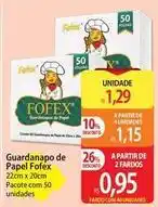 Atacadão Fofex - guardanapo de papel oferta