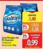 Atacadão Guarani - lava roupas em pó oferta