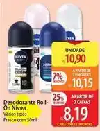 Atacadão Nivea - desodorante roll on oferta