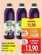 Atacadão Campo largo - suco de uva largo oferta