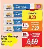 Atacadão Wyda - papel manteiga oferta