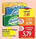 Atacadão Absoluto - sabão em pedaço oferta