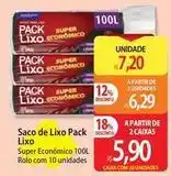 Atacadão Super - saco de lixo pack oferta