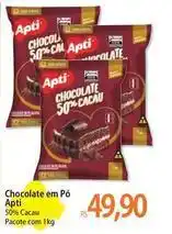 Atacadão Apti - chocolate em pó oferta