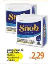 Atacadão Snob - guardanapo de papel oferta