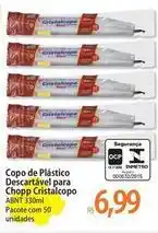 Atacadão De - copo de plástico descartável para chopp cristalcopo oferta