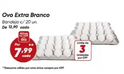 Dia Extra - ovo extra branco oferta