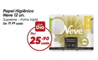 Neve - papel higiênico