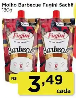 Rede Vivo molho barbecue fugini sachê oferta