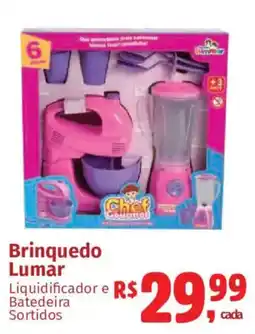 Supermercados Mateus Brinquedo Lumar Liquidificador e Batedeira Sortidos oferta