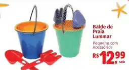 Supermercados Mateus Balde de Praia Lummar oferta