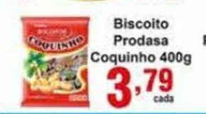 Rossi Supermercado Biscoito Prodasa Coquinho 400g oferta