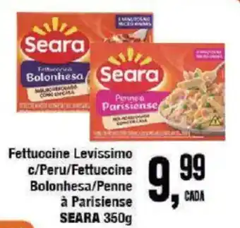 Redeconomia Fettuccine Levissimo c/Peru/Fettuccine Bolonhesa/Penne à Parisiense oferta