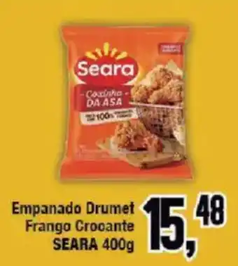 Redeconomia Empanado drumet frango crocante oferta