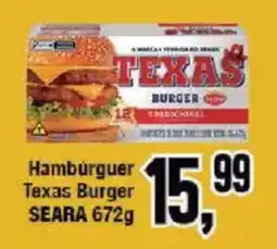 Redeconomia Hambúrguer Texas Burger oferta