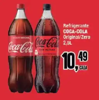 Redeconomia Refrigerante coca-cola original/zero oferta