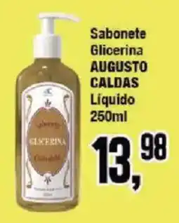Redeconomia Sabonete Glicerina Augusto Caldas Líquido oferta