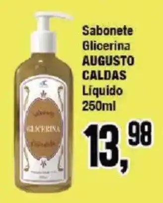 Redeconomia Sabonete Glicerina Augusto Caldas Líquido oferta