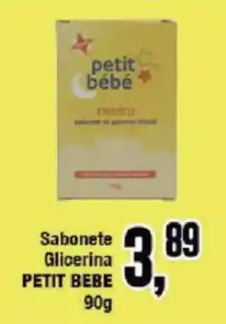 Redeconomia Sabonete Glicerina PETIT BEBE oferta
