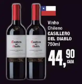 Redeconomia Vinho chileno casillero del diablo oferta