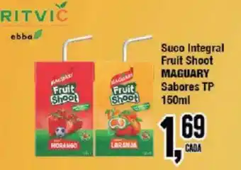Redeconomia Suco integral fruit shoot maguary sabores tp oferta