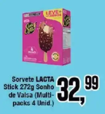 Redeconomia Sorvete lacta stick sonho de valsa oferta