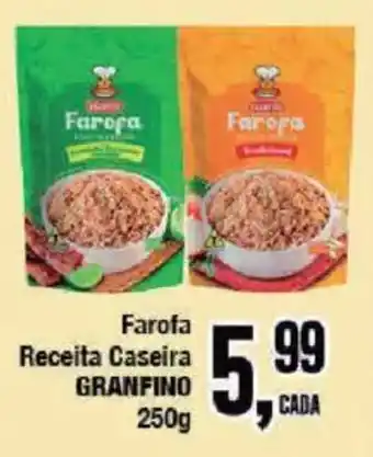 Redeconomia Farofa receita caseira granfino oferta