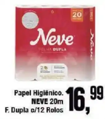 Redeconomia Papel Higiênico Neve 20m oferta