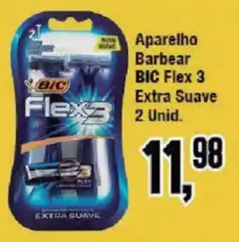 Redeconomia Aparelho Barbear Bic Flex 3 Extra Suave oferta
