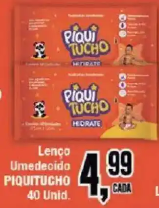 Redeconomia Lenço umedecido piquitucho oferta