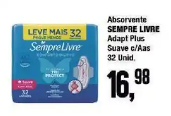 Redeconomia Absorvente sempre livre adapt plus suave c/aas oferta