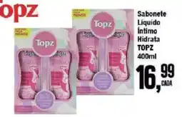 Redeconomia Sabonete Líquido Íntimo Hidrata Topz oferta