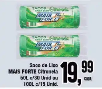 Redeconomia Saco de Lixo Mais Forte Citronela oferta