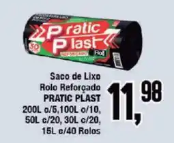 Redeconomia Saco de lixo rolo reforçado pratic plast oferta