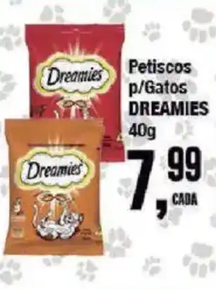 Redeconomia Petiscos p/Gatos DREAMIES oferta