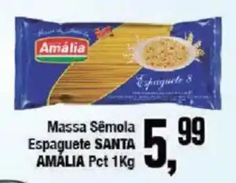 Redeconomia Massa sêmola espaguete santa oferta