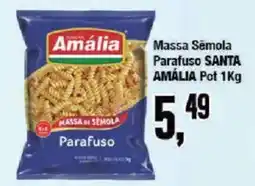 Redeconomia Massa sêmola parafuso santa amália oferta
