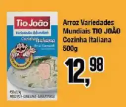 Redeconomia Arroz variedades mundiais tio joão cozinha italiana oferta