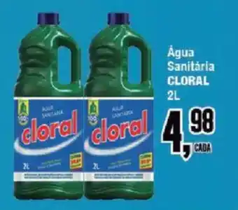 Redeconomia Água Sanitária Cloral oferta