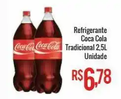Mart Minas Refrigerante coca cola tradicional 2,5l oferta