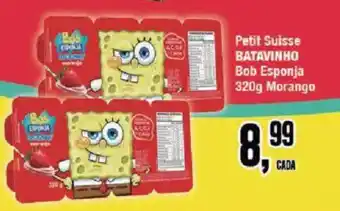 Redeconomia Petit Suisse BATAVINHO Bob Esponja oferta