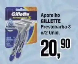 Redeconomia Aparelho gillette prestobarba 3 oferta